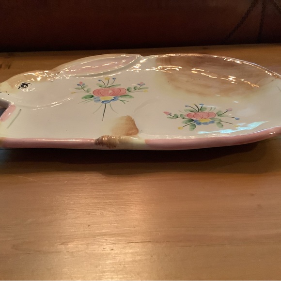 NEW! VINTAGE HALDON GROUP 1990 Bunny Serving Platter - Provence - Rare find. - Picture 4 of 8